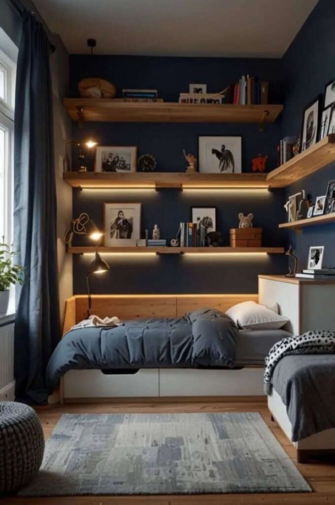 smart storage for teen boy bedrooms