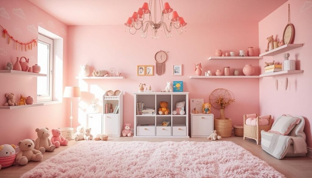 pink playroom ideas